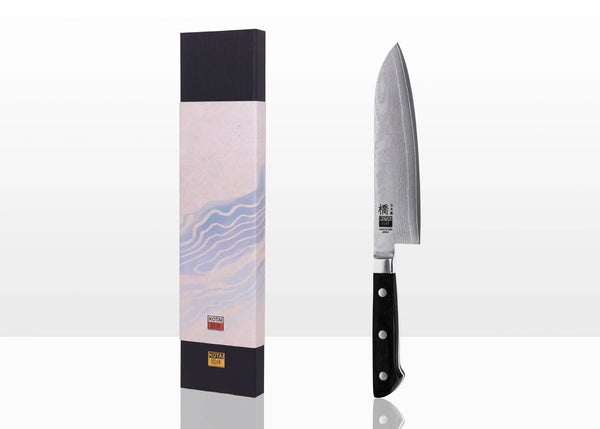 kotai Santoku Knife 180 mm - Hashi Damascus Collection