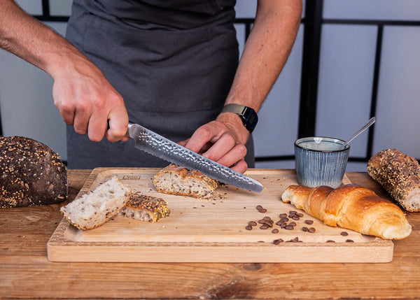 Kotai Serrated Bread Knife 200 Mm Blade - Pakka Collection