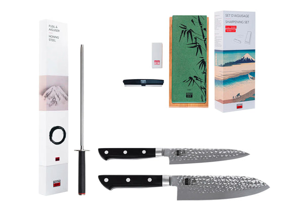 kotai Starter 4-Piece Knife Set - Hashi Tsuchime Collection