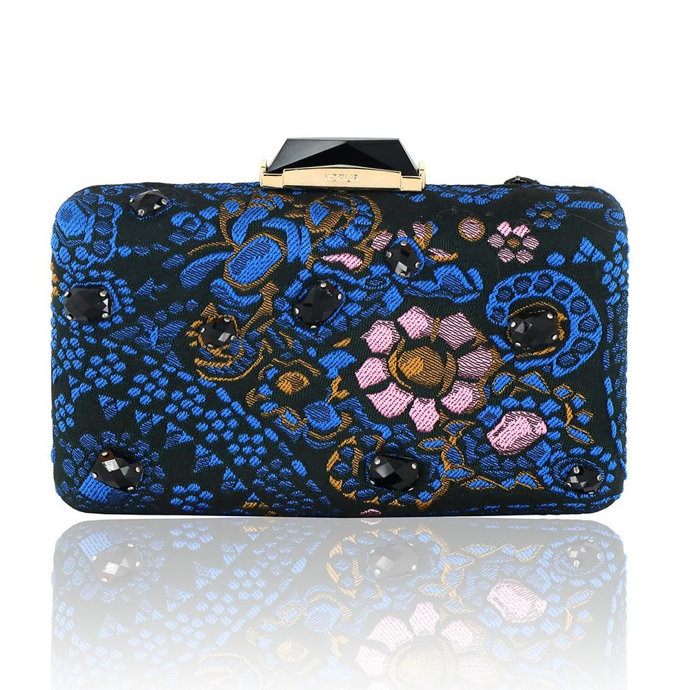 kotur Espey Chandelier Brocade with Crystals: OUT OF STOCK