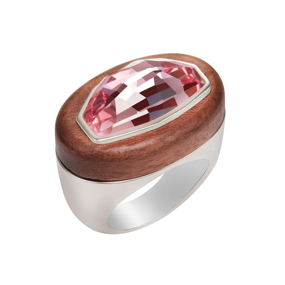 kotur Wood Crystallized Cocktail Ring - out of stock