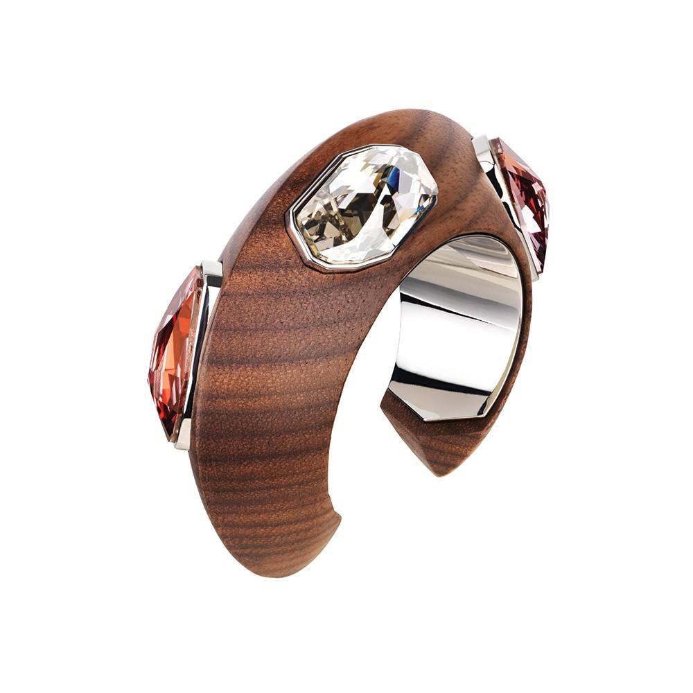 kotur Wood Crystallized Cuff