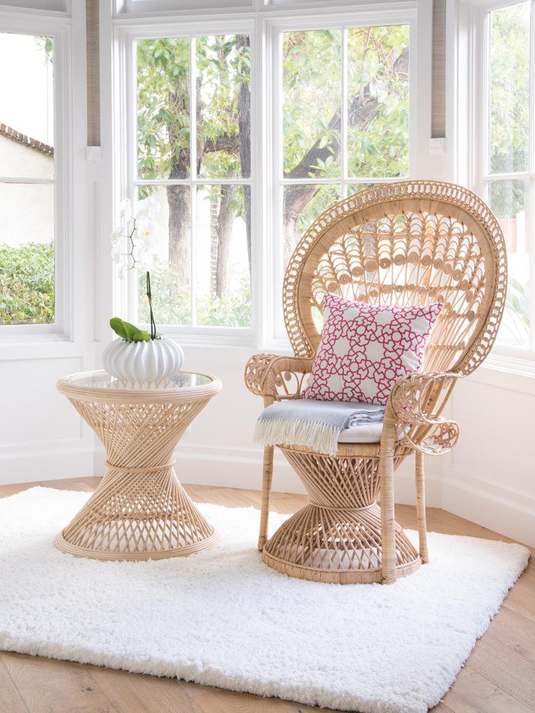 Kouboo Grand Peacock Chair In Rattan