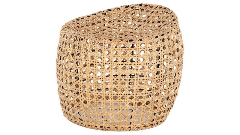 kouboo Jao Rattan Cane Stool Natural Color