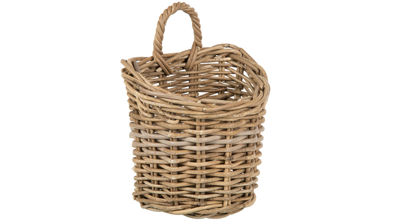 kouboo Kobo Rattan Wall Basket Small