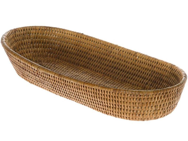 kouboo La Jolla Rattan Bread Basket Large