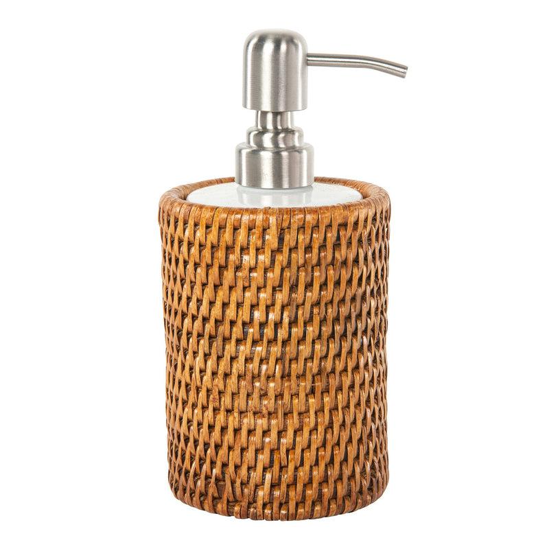 kouboo La Jolla Rattan Liquid Soap Dispenser