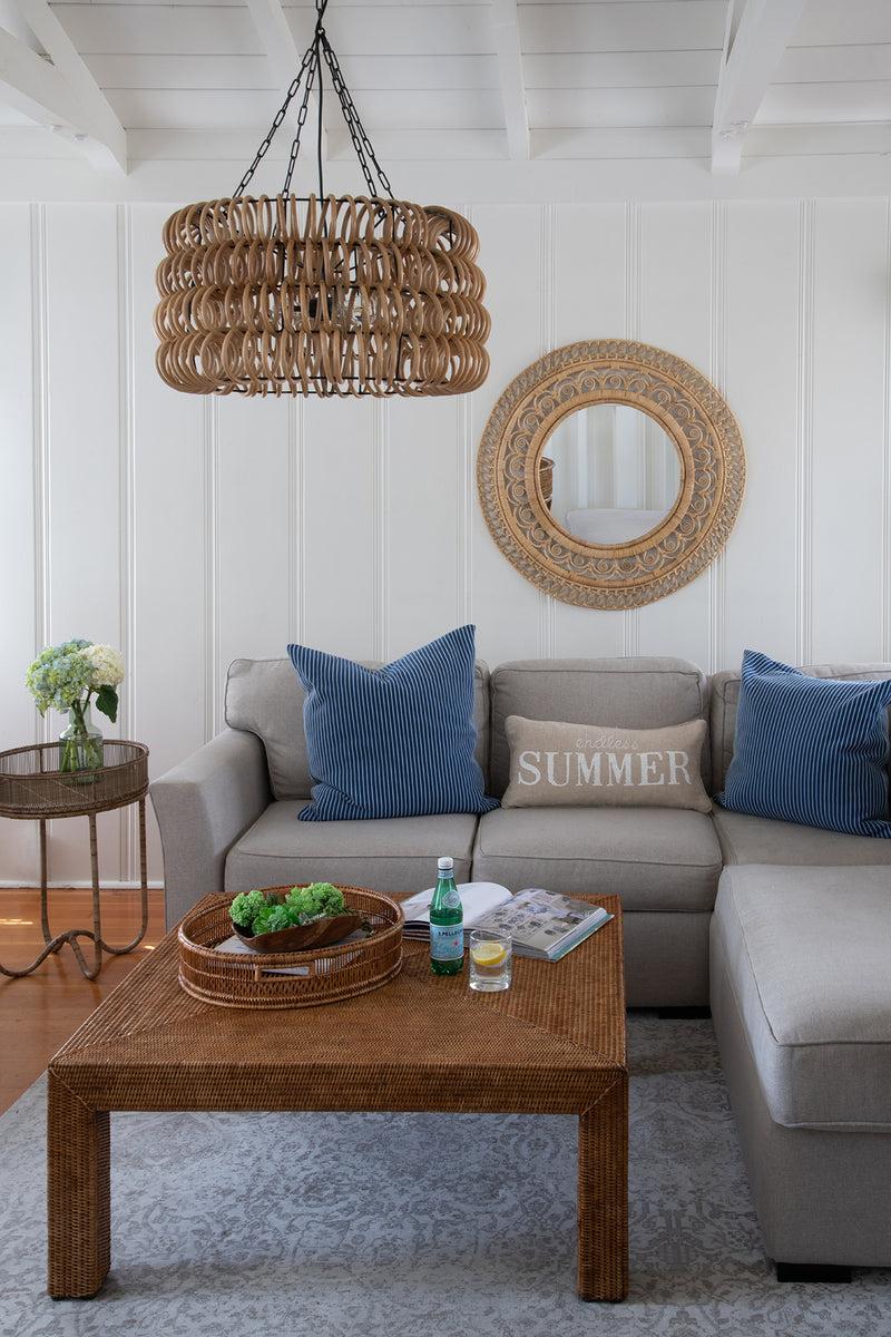 Kouboo La Jolla Rattan Square Coffee Table