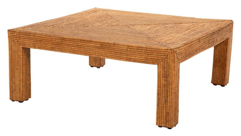 kouboo La Jolla Rattan Square Coffee Table