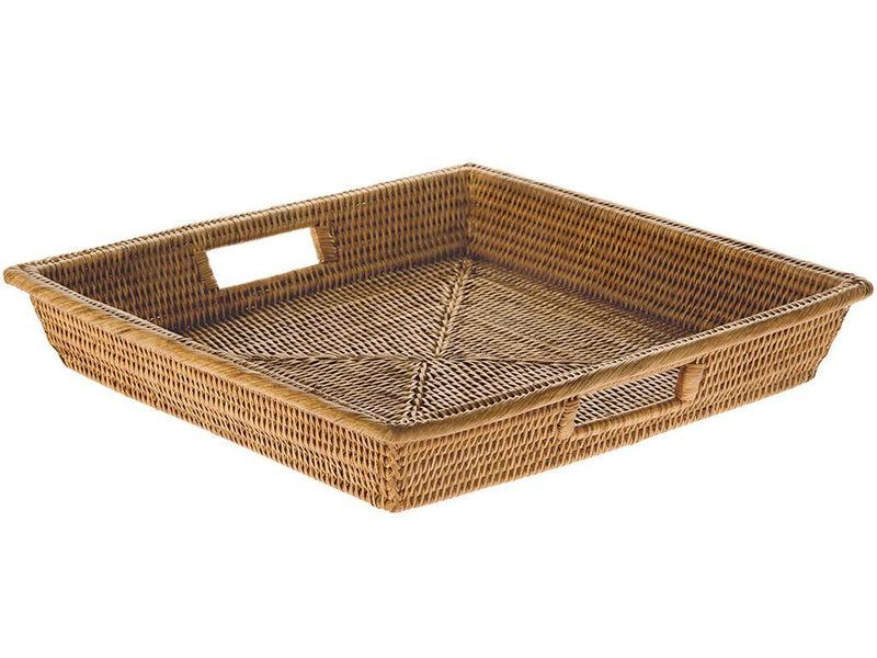 kouboo La Jolla Rattan Square Serving Tray