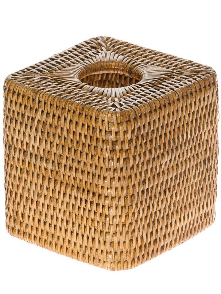 Kouboo La Jolla Rattan Square Tissue Box Cover