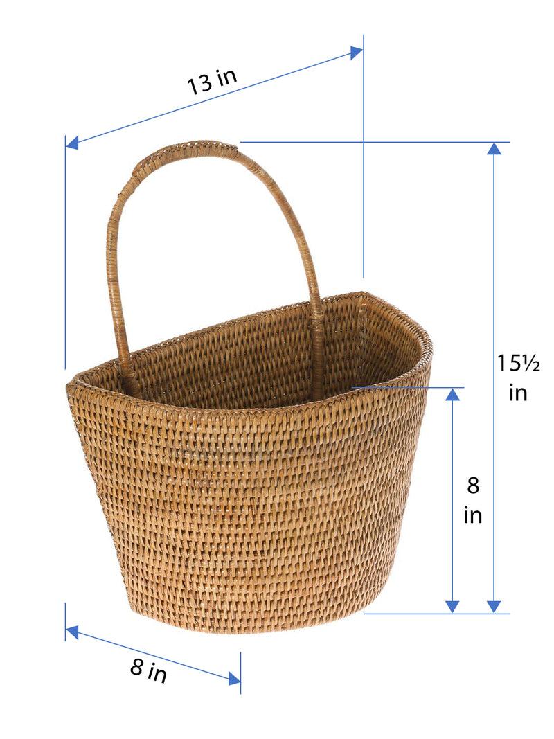 Kouboo La Jolla Rattan Wall Basket