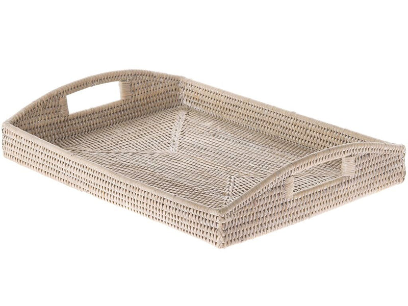 kouboo La Jolla Rectangular Rattan Serving Tray