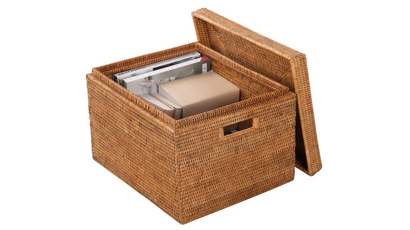 Kouboo La Jolla Rectangular Rattan Storage Box