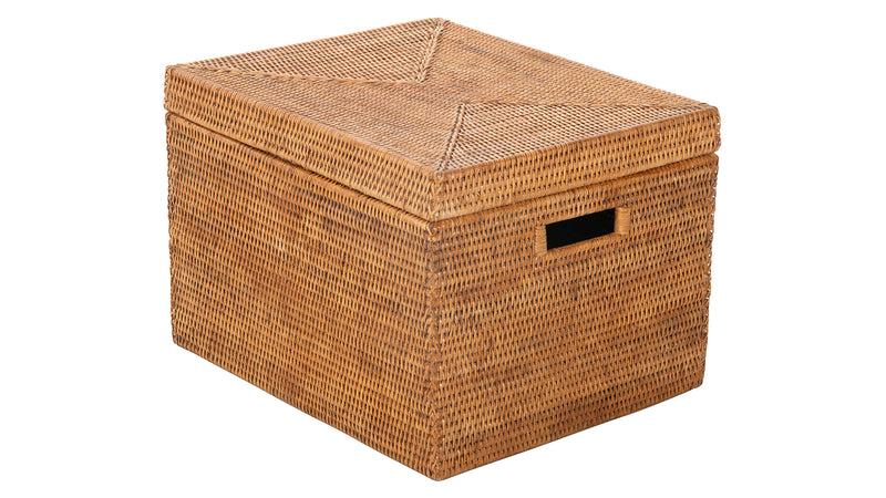 kouboo La Jolla Rectangular Rattan Storage Box