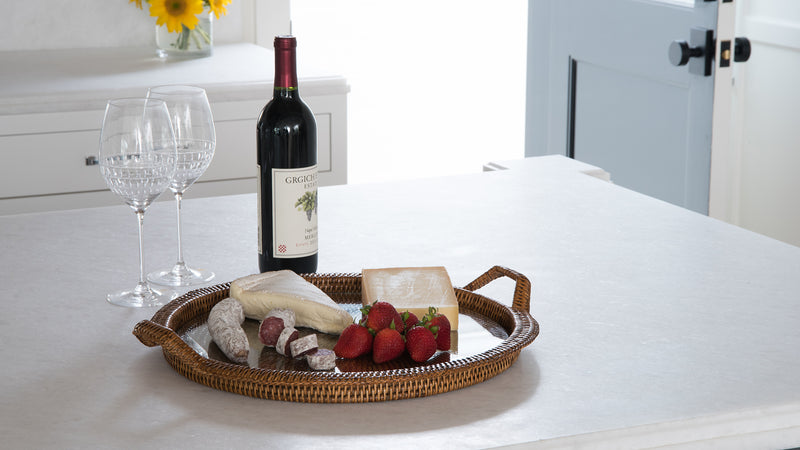 Kouboo La Jolla Round Serving And Cheese Tray