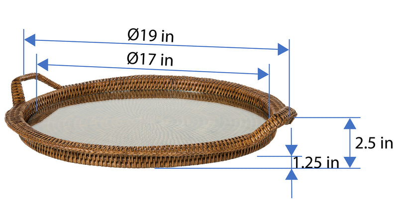 Kouboo La Jolla Round Serving And Cheese Tray