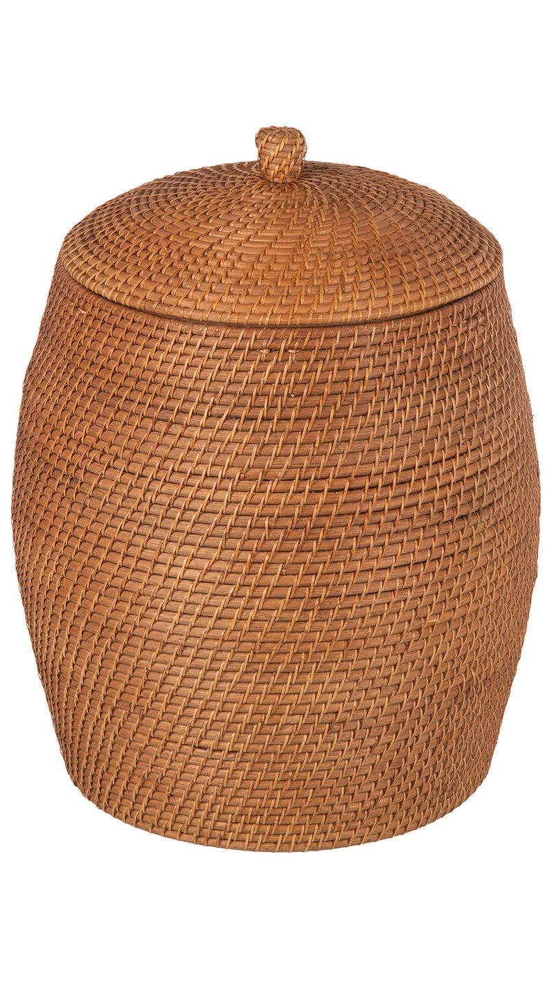 kouboo Laguna Rattan Beehive Hamper with Liner