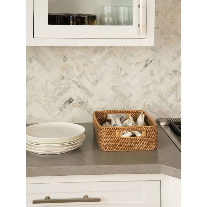 Kouboo Loma Rattan Shelf & Organizing Basket