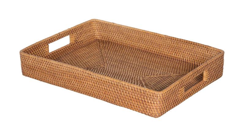 kouboo Loma Rectangular Rattan Serving Tray kouboo Loma Rectangular Rattan Serving Tray