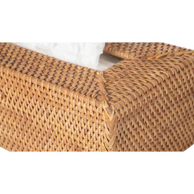 Kouboo Loma Rectangular Rattan Tissue Box Cover