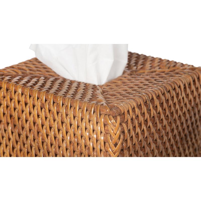 Kouboo Loma Square Rattan Tissue Box Cover