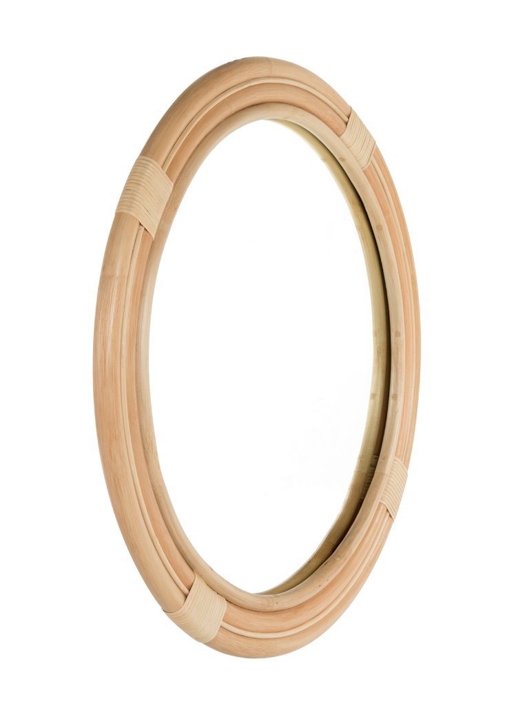 Kouboo Nautical Decorative Wall Mirror In Rattan