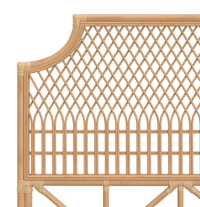 Kouboo Nias Classic Rattan Headboard Natural