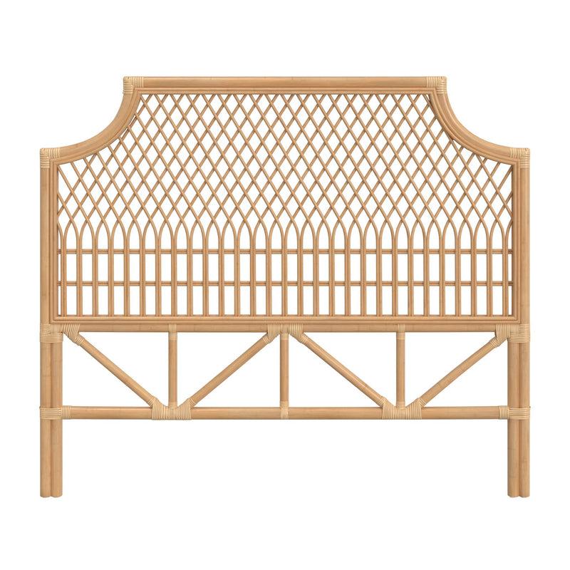 kouboo Nias Classic Rattan Headboard Natural