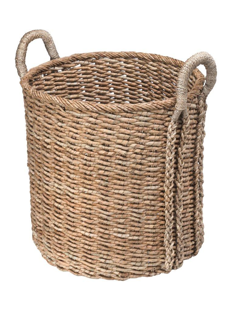 kouboo Oversized Round Seagrass Basket