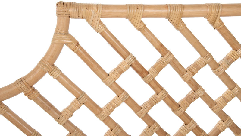 Kouboo Rattan Chippendale Headboard Natural