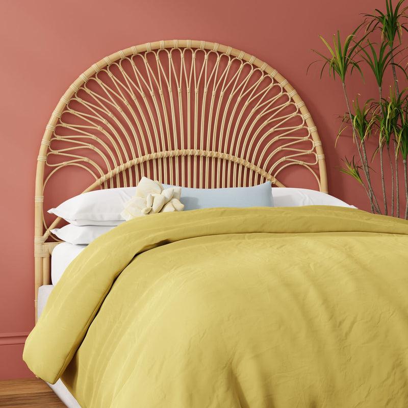 Kouboo Rattan Loop Headboard Natural