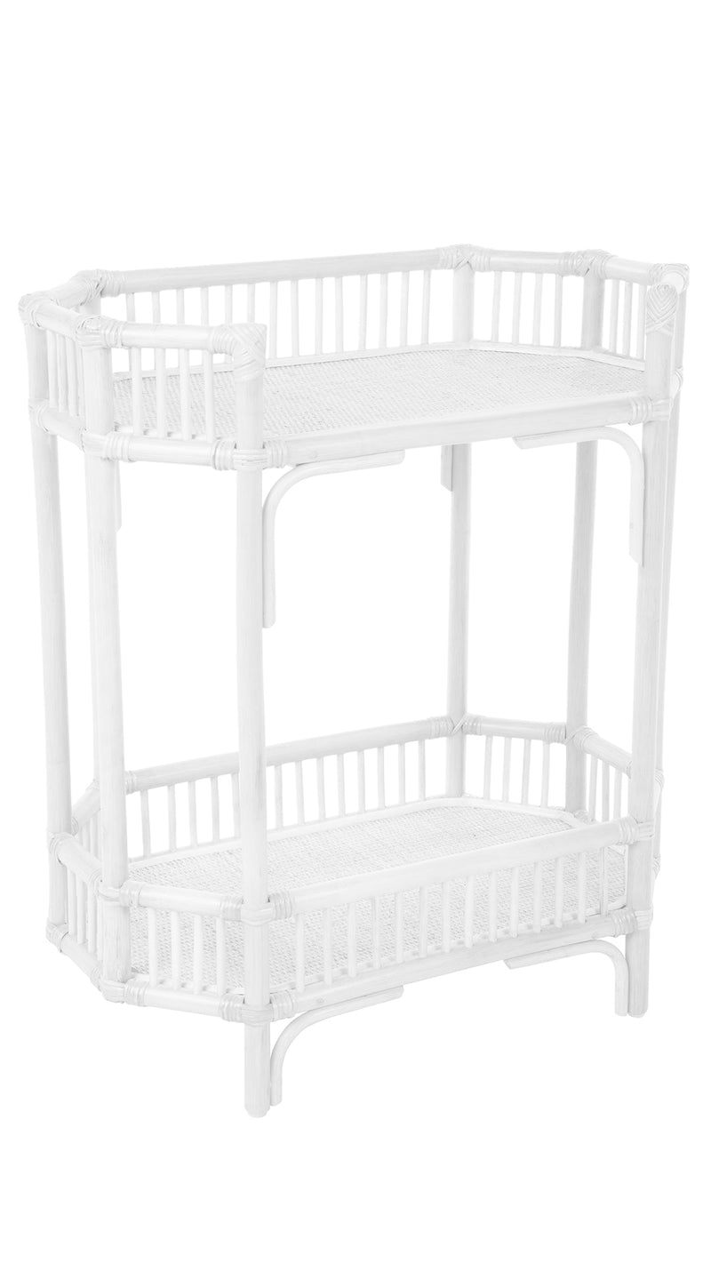 Kouboo Rattan Manhattan 2-Tier Console Table