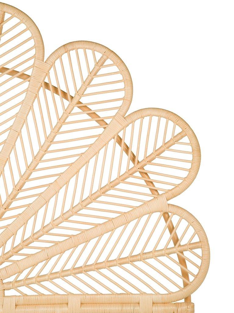 Kouboo Rattan Petal Headboard Natural