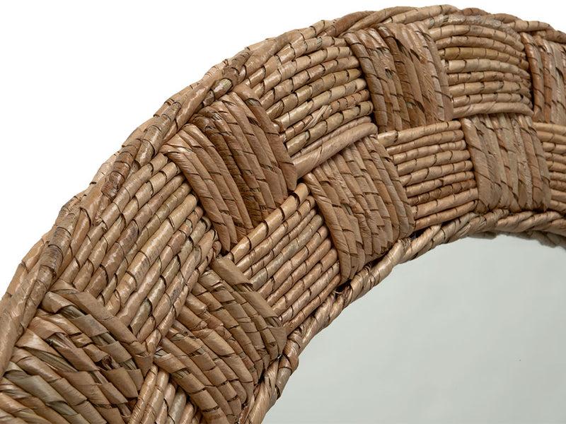 Kouboo Round Chequered Wall Mirror