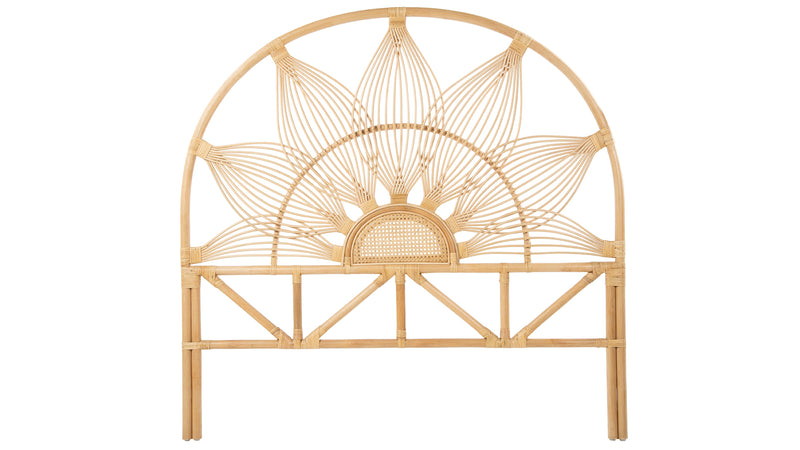 kouboo Sunflower Rattan Headboard Natural kouboo Sunflower Rattan Headboard Natural