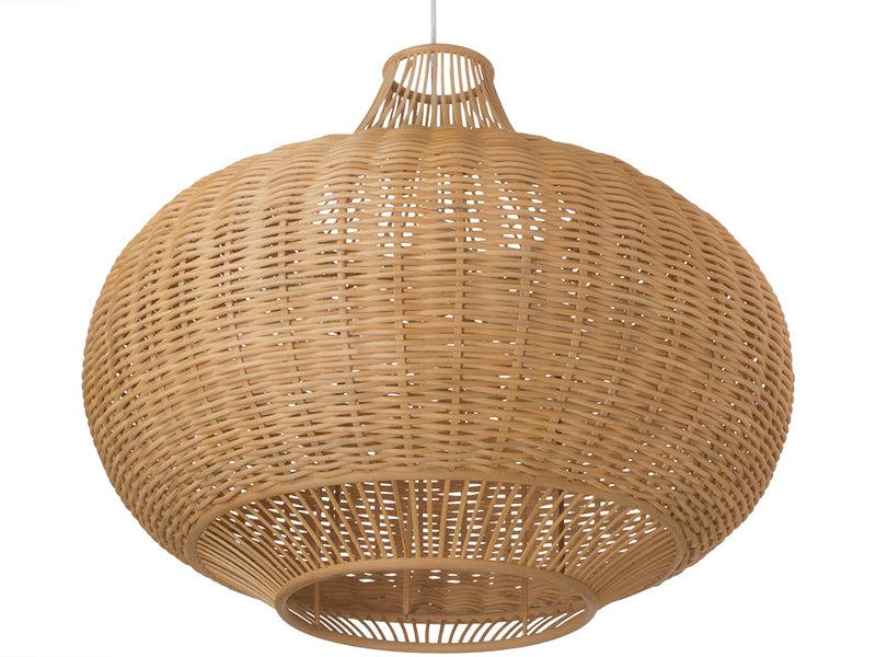 Kouboo Wicker Pear-Shaped Pendant Lamp Extra Large