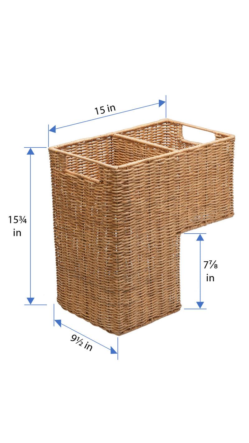 Kouboo Wicker Step Basket
