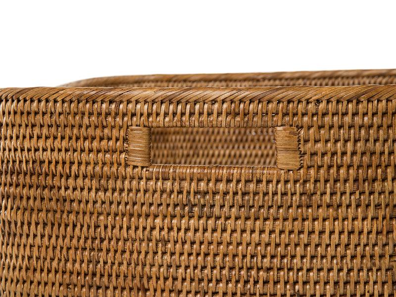 Kouboo La Jolla Oblong Storage Basket Honey Brown Large
