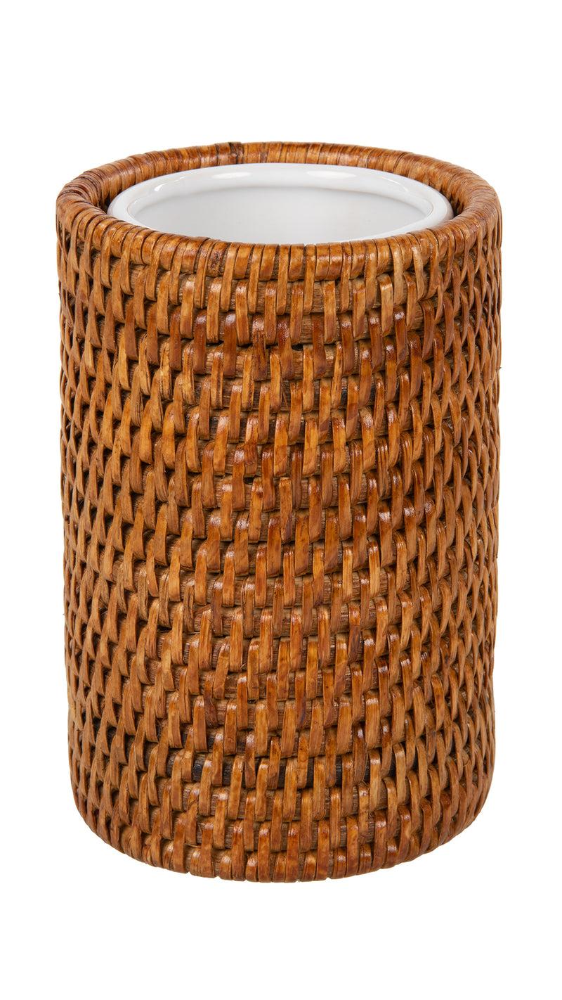 kouboo La Jolla Rattan Bathroom Tumbler and Toothbrush Holder (10 fl.oz.) kouboo La Jolla Rattan Bathroom Tumbler and Toothbrush Holder (10 fl.oz.)