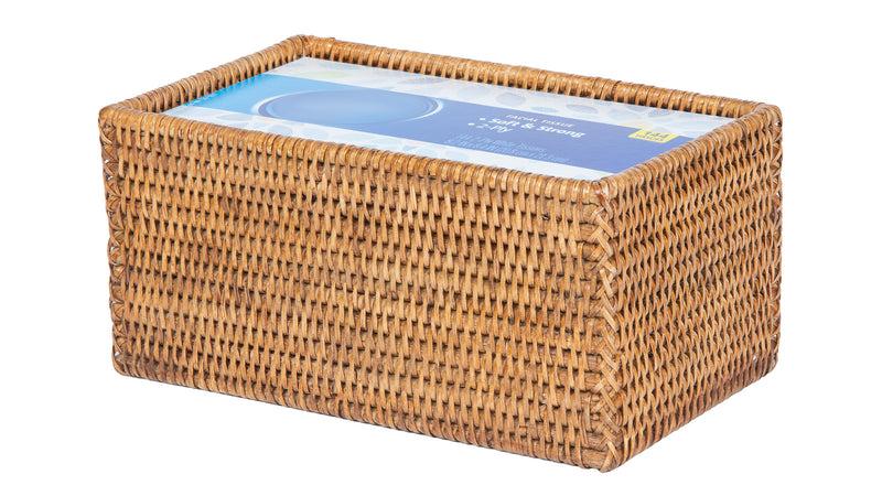 Kouboo La Jolla Rattan Rectangular Tissue Box Cover