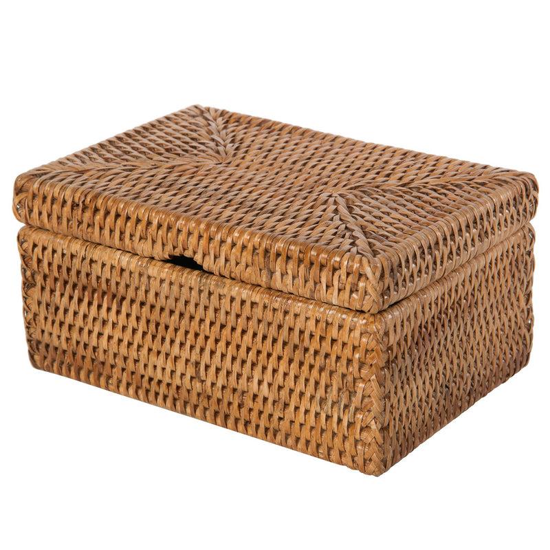 kouboo La Jolla Rattan Storage Box for Wet Wipes Jewelery and More kouboo La Jolla Rattan Storage Box for Wet Wipes Jewelery and More