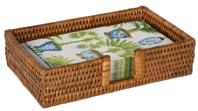 Kouboo La Jolla Rectangular Dinner Napkin And Guest Towel Holder