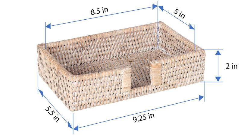 Kouboo La Jolla Rectangular Dinner Napkin And Guest Towel Holder