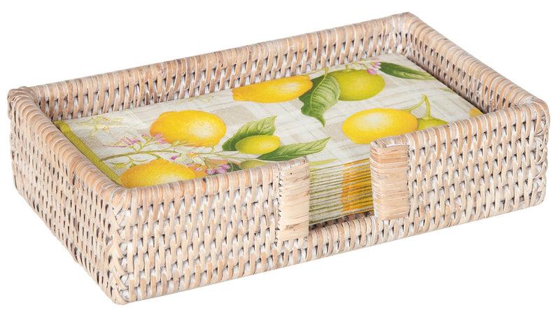 kouboo La Jolla Rectangular Dinner Napkin and Guest Towel Holder