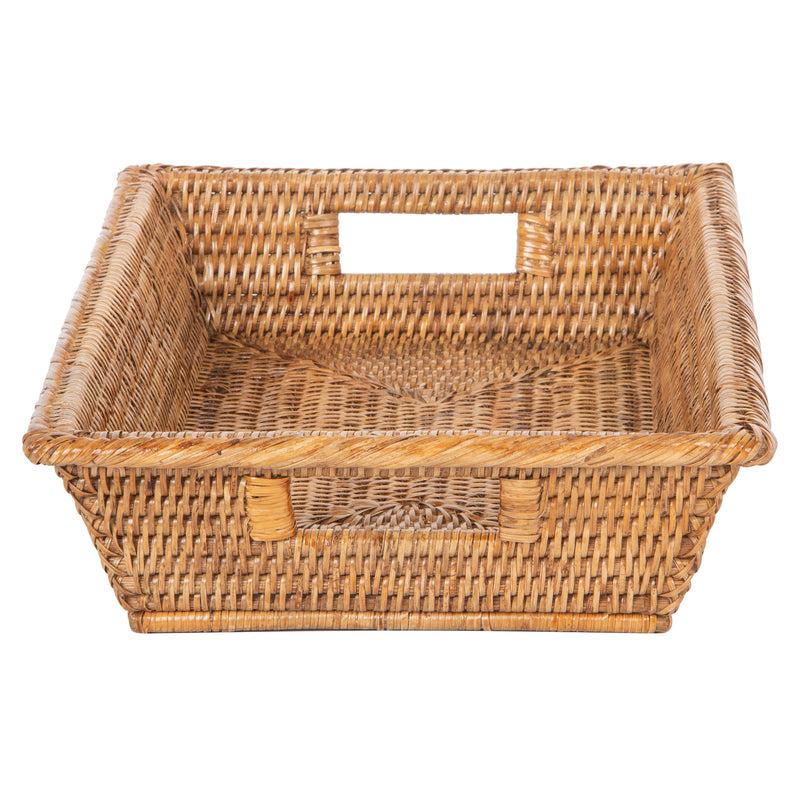 Kouboo La Jolla Rectangular Multi Purpose Shelf And Storage Basket Small