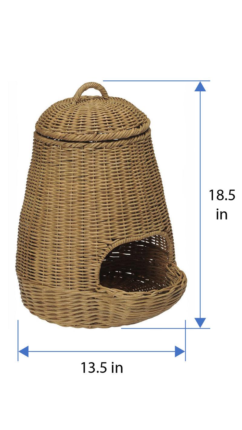 Kouboo Wicker Potato & Onion Basket - Fruit & Vegetable Storage Basket