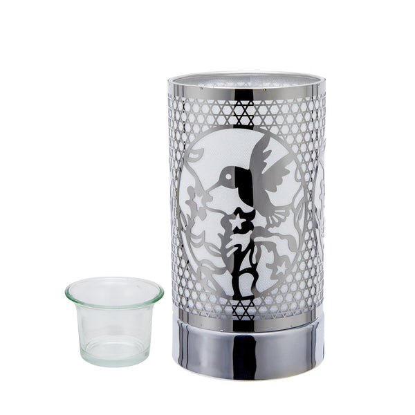 kringle candle 7" Touch Lamp Wax Melts Warmer-Metal Hummingbird Table Decor