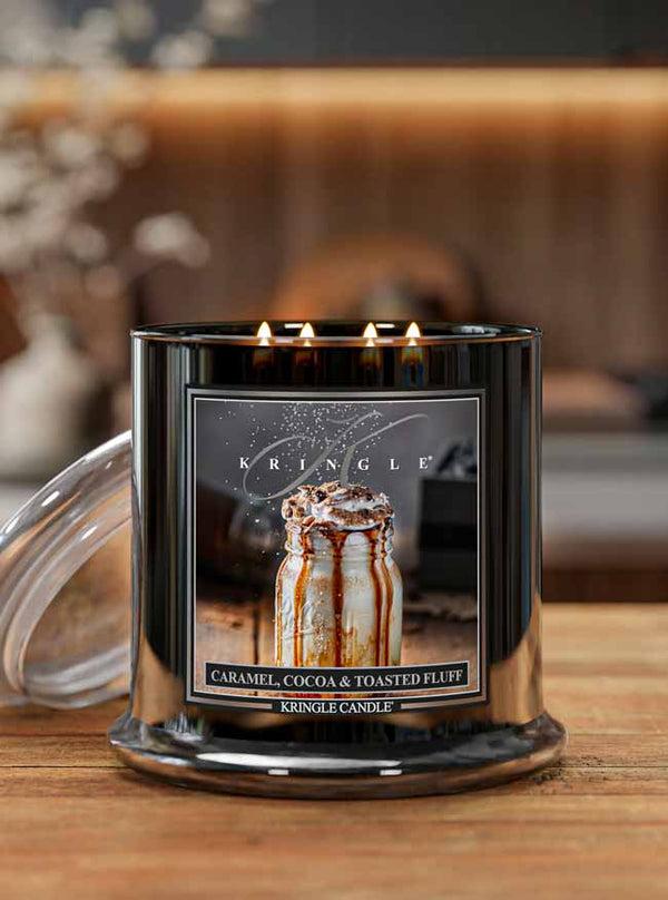 Kringle Candle Caramel Cocoa & Toasted Fluff XL 4-wick