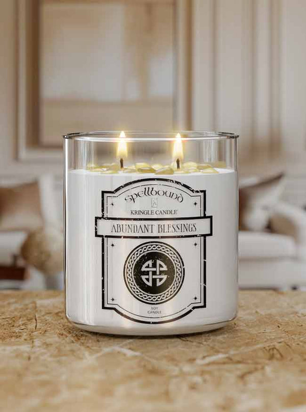Kringle Candle Abundant Blessings 2-wick Candle